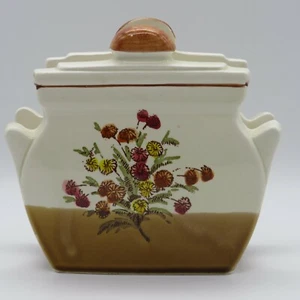 Vintage Enesco Ceramic Napkin Holder Letter Organizer - Picture 1 of 12