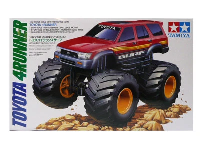 Tamiya 1/32 Wild Mini 4WD No.10 TOYOTA 4 Runner Hi-Lux Surf 17010 from Japan - Image 1 of 2