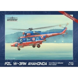 Answer AA72021 PZL W-3RM Anakonda first version Navy Rescue 1/72 plastic kit - Picture 1 of 1