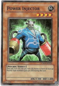 Power Injector CSOC-DE021 Common Yu-Gi-Oh Karte (U) - Bild 1 von 3