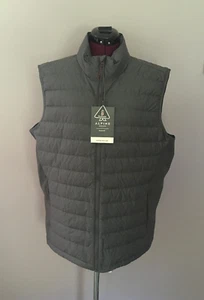 NWT Alpine Design Men's 650 Fill Down Insulation Puffer Vest Gray Size L - Picture 1 of 8