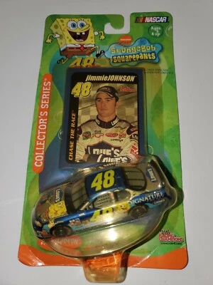 2003 Jimmie Johnson #48 Spongebob Squarepants LOWES Racing Champions 1:64  - Image 1 of 4
