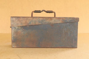 WW2 WWII German Wehrmacht Steel Box Case 1941 Genuine MG 34-42 MG 34/42 MG 34 - Picture 1 of 10