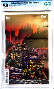 Batman/Teenage Mutant Ninja Turtles III #2 CBCS 9.8 Variante Kevin Eastman - Imagen 1 de 2