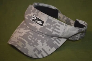 PELAGIC Premium Visor Hat Cap Men's Digital Camo Fishing - Picture 1 of 5