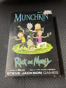 Munchkin - Rick and Morty Edition - USAopoly - offene Box, unbenutzt - Bild 1 von 3