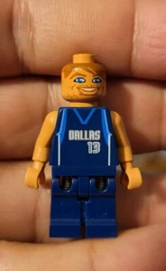 LEGO sports NBA Steve Nash FIGURE, Dallas Mavericks, 3433, 3565 MINIFIGURE, 2003 - Picture 1 of 3