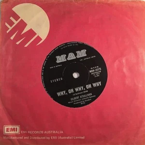 Gilbert O'Sullivan - Why, Oh Why, Oh Why - 7" Vinyl Single. 45rpm Record EX - Picture 1 of 3