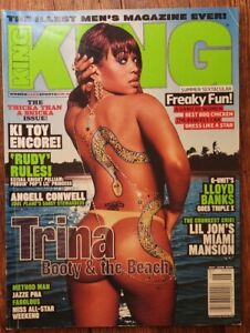 KING Magazine (May/June 2004) Trina “The Thicka Than A Snicka Issue”