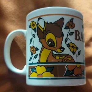 Disney Bambi Mug Vintage Staffordshire Made In England - Picture 1 of 6
