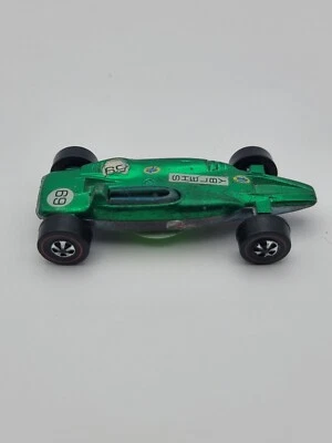 Hot Wheels Redline 1969 Shelby Turbine verde con negro interior Foto 1 de 4