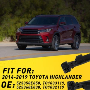2x Bumper Retainer For Set 2014-2019 Toyota Highlander Front Left & Right Side - Picture 1 of 9