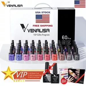 Nail Polish Gel Kit Set UV LED Nail Gel Polish Kit Varnish Color Polish Nail Set - Picture 1 of 5
