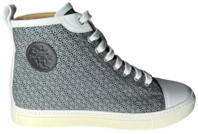 Zapatilla deportiva Hermes Jimmy Toile Chaine d'Ancre de caña alta talla 45 de la UE zapatos Foto 1 de 4