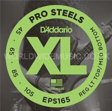 D'Addario EPS165 Pro Steel Custom Light Long Scale Bass Guitar Strings 045 - 105