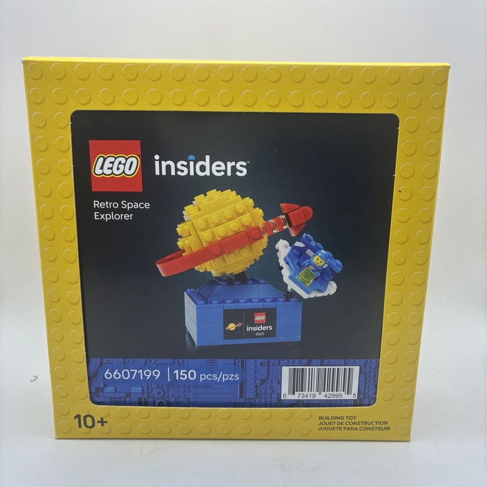 LEGO Insiders 6607199 Retro Space Explorer 150 un. Edición Limitada Exclusivo Foto 1 de 2