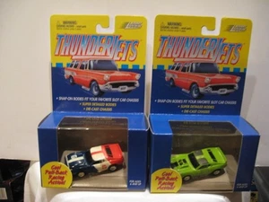 JOHNNY LIGHTNING 1:64 THUNDERJETS HO SLOT CAR SNAP-ON BODIES - AMC JAVELIN - Picture 1 of 2