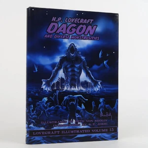 H.P. Lovecraft Dagon and Diverse Monstrosities Illustrated Vol 15 (2017) HC - Picture 1 of 3