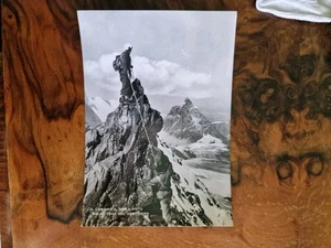 Cartolina Il Cervino Scalatori 1954 AR2077 - Bild 1 von 2