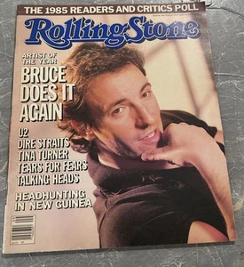 Rolling Stone Magazine Issue 468 February 27 1986 Bruce Springsteen - Picture 1 of 12