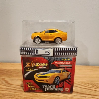 Vintage Radio Shack Zip Zaps Micro RC Camero Transformers Bumblebee New Sealed - Image 1 of 4