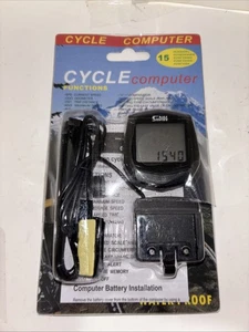 FUNCTION BICYCLE COMPUTER WATERPROOF - Picture 1 of 3