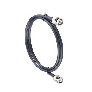 New 1M 50 Ohms BNC Male to BNC Male Coaxial Cable Connector For Audio Video CCTV - Picture 1 of 10
