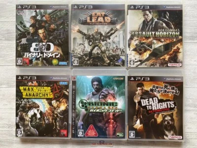SONY PS3 Binary Domain & Max Anarchy & Eat Lead &Bionic Commando  Dead To Rights - Image 1 of 4