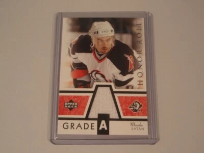 Футболка б/у Miroslav Satan 2003 Upper Deck Honor Roll NoGA-SA Sabres - Изображение 1 из 2