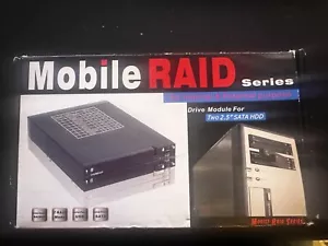 StarTech Dual Bay Trayless Mobile Rack for Two 2.5" SATAIII HDD or SSD - Picture 1 of 6