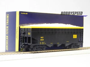 LIONEL AMERICAN FLYER MAINE CENTRAL WOOD CHIP HOPPER #3504 S GAUGE 2219272 NEW - Picture 1 of 9
