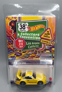 Hot Wheels Porsche 959 Yellow 38th Collectors Convention Los Angeles #5800/6200 - Picture 1 of 12