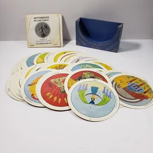 Baraja de tarot redonda Motherpeace de colección y libro de jugadas Karen Vogel Vicki Noble 78 cartas - Imagen 1 de 8