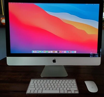 Apple iMac A1419 27-inch Retina 5K Late 2014  i7  1TB SSD 32GB RAM Big Sur - Image 1 of 4