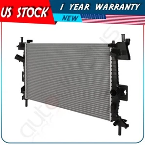 Aluminum Radiator Fits 2012 2013 2014 2015-2018 Ford Focus Silver Crossflow - Picture 1 of 9