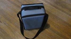 Hard Side Cooler Grey Comfortable Carrying Handles❤ - Picture 1 of 6