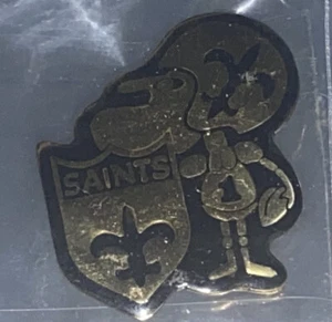 Vintage 1969 New ORLEANS Saints Lapel Pin. Very Rare - Picture 1 of 2
