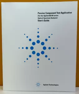 Agilent / HP 86140-90031 2000 Passive Component Test Application User's Manual. - Picture 1 of 2