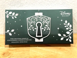 2020 DISNEY VISA CARD MEMBER REWARDS DISNEY STORE OPENING CEREMONY METAL 6" KEY - Picture 1 of 13