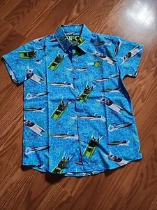 Dixxon Flannel Youth Sz Med Short Sleeve Shirt NWOT - Picture 1 of 10