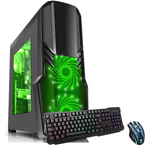 Super Fast Dual Core 4.1 8GB 1TB Home Gaming Desktop PC Computer HD Bundle GG - Picture 1 of 3