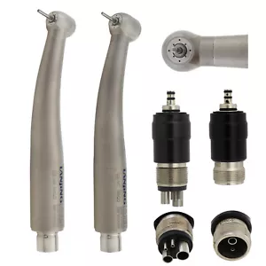 LANJING Dental High Speed Handpiece NSK Without Light QD-J Coupler Quattro Spray - Picture 1 of 125