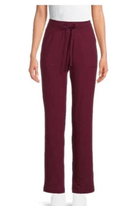new Athletic Works Core Knit Pant Women's XXXL (22) Merlot wine Pull-On Pockets - Picture 1 of 6