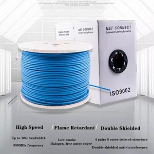 1/2/3/5m 25m 30m 50m 100m Cat6 Network Ethernet Cable Lan Cables 100M/1000Mbps - Picture 1 of 19