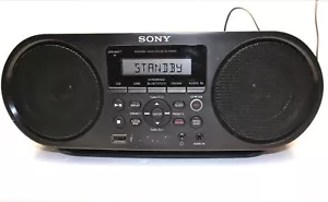 Sony ZS-RS60BT CD Boombox Bluetooth/USB/AM/FM Radio Audio System -*TESTED* - Picture 1 of 8
