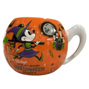 Disney Parks Mickey's Not So Scary Halloween Party 2020 Pumpkin Coffee Mug - Bild 1 von 7
