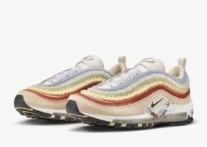 NEW Size 10.5 Nike Air Max 97 Be True FD8637-600 LGBTQ Charms - Picture 1 of 8