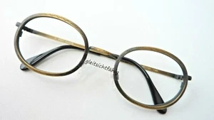Montura de gafas R. Balestra metal aspecto antiguo borde ancho montura de marca talla M - Imagen 1 de 4