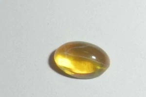 Transparent Yellow Star Sapphire Oval 6x4 mm Cabochon Lab-created 3 pieces Lot - Picture 1 of 8
