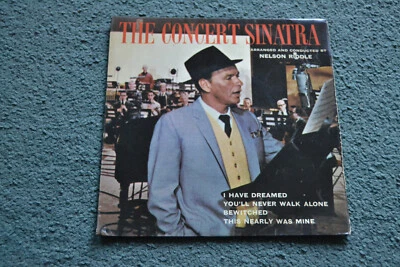 Frank Sinatra – The Concert Sinatra 7'' Vinyl [EP] 1963 Reprise Records R 30011 - Image 1 of 4
